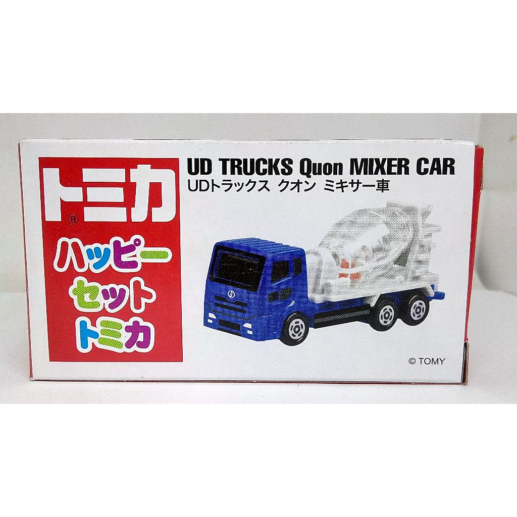 外盒瑕疵 TOMICA 2016 日本限定 麥當勞 日產 UD TRUCKS QUON MIXER CAR 水泥車