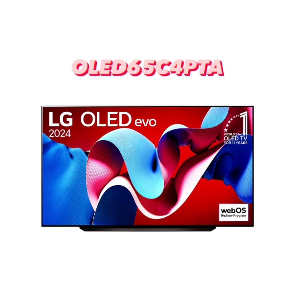【LG樂金】OLED65C4PTA  65型 OLED 4K AI語音物聯網 液晶顯示器