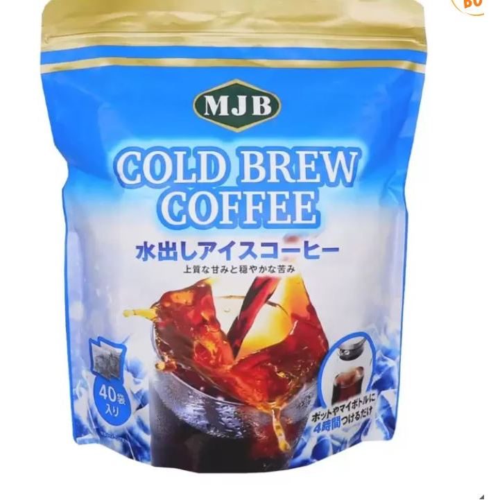 COSTCO代購 好市多 日本 MJB 冷泡咖啡濾泡包 18公克  40入 冷泡咖啡 黑咖啡 濾泡咖啡 濾泡 研磨咖啡