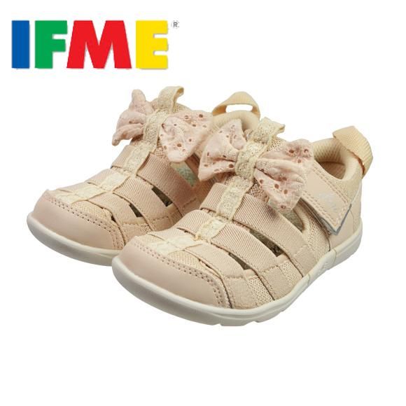[現貨]IFME-排水系列 粉嫩粉蝶-粉色 日本機能童鞋 原廠公司貨 水涼鞋 涼鞋 玩水鞋