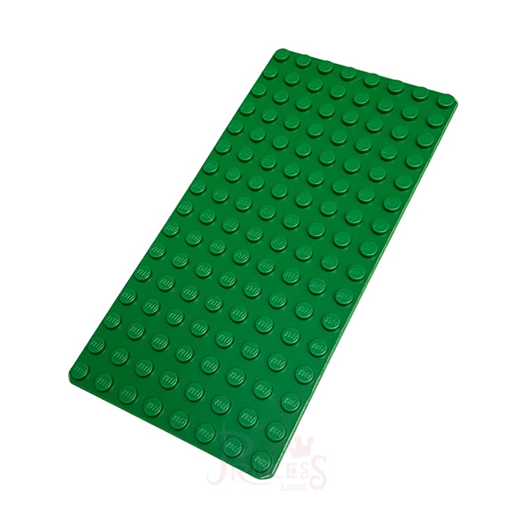 公主樂糕殿 LEGO 樂高 絕版 二手 8x16 底板 薄板 草皮 草地 綠色 3865 W006