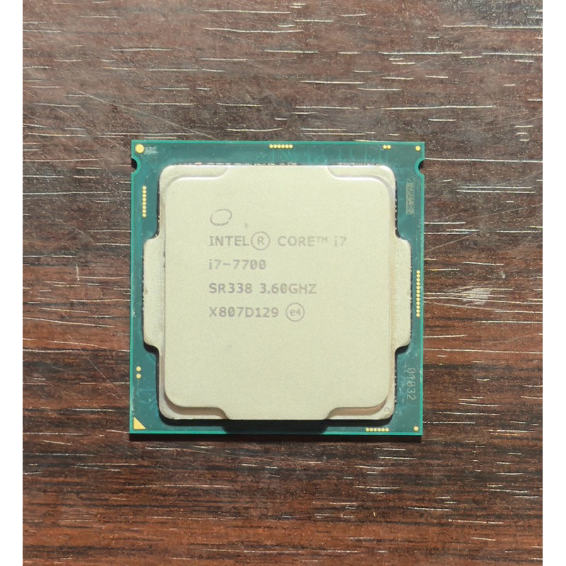 Intel i7 7700K i7 7700 3.60GHz 7代 CPU 1151 腳位 拆機良品
