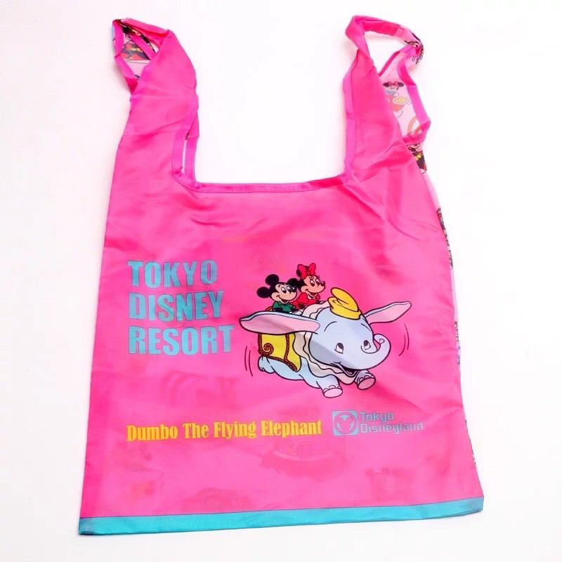 日貨🇯🇵東京迪士尼樂園 Tokyo Disney Resort 園區限定 米奇米妮遊樂園 扭蛋 迷你購物袋 環保袋