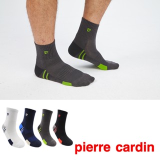 【Pierre Cardin 皮爾卡登】導流透氣運動襪 襪子 棉襪 男襪 短襪 1/2襪 中筒襪 休閒襪 厚底襪