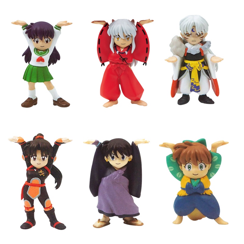 【日本 Qualia 】 犬夜叉 舉筆 公仔 扭蛋 轉蛋 玩具 殺生丸公仔 殺生丸犬夜叉 犬夜叉公仔 toy