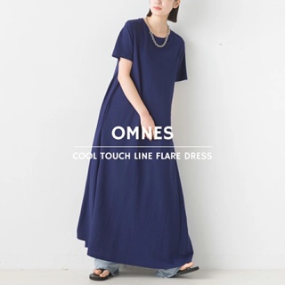 ｜預購｜日本 OMNES 接觸涼感休閒附口袋洋裝