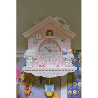 三麗鷗 美樂蒂melody 3D立體掛鐘 擺鐘 時鐘