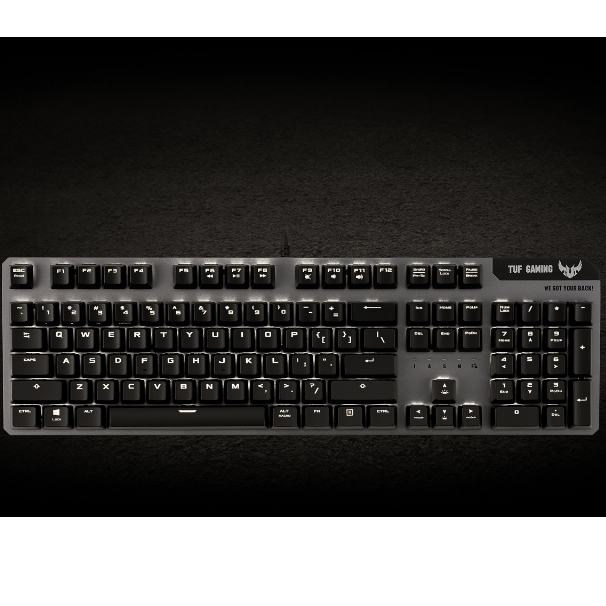官方福利品】華碩 ASUS TUF GAMING K7 電競鍵盤光軸機械鍵盤 防水防塵 搭載Aura Sync RGB