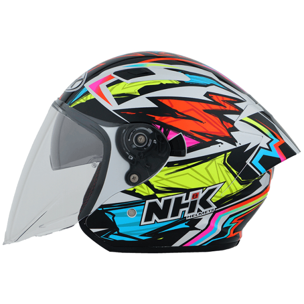 NHK 暫 S1GP PRO 安全帽 彩繪 AL21 #1 亮面星光白 金屬排齒 眼鏡溝槽 耳機曹 全拆洗 半罩