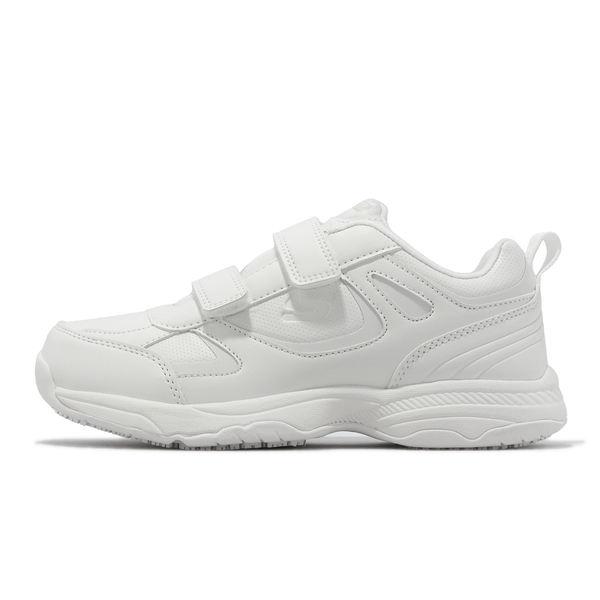 Skechers Dighton-Kistler 女 小白鞋 記憶鞋墊 防滑 休閒鞋 工作鞋 白-108149WHT