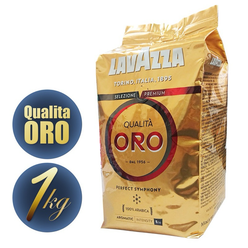 義大利 Lavazza Qualita Oro 咖啡豆 1000g 原裝有中標
