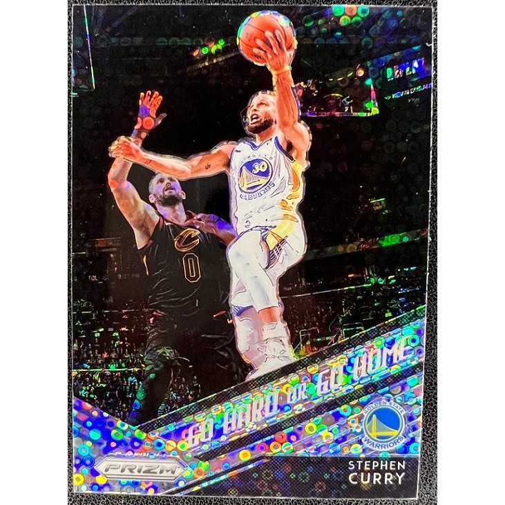 NBA 球員卡 Stephen Curry 2018-19 Prizm Go Hard or Go Home 泡泡亮