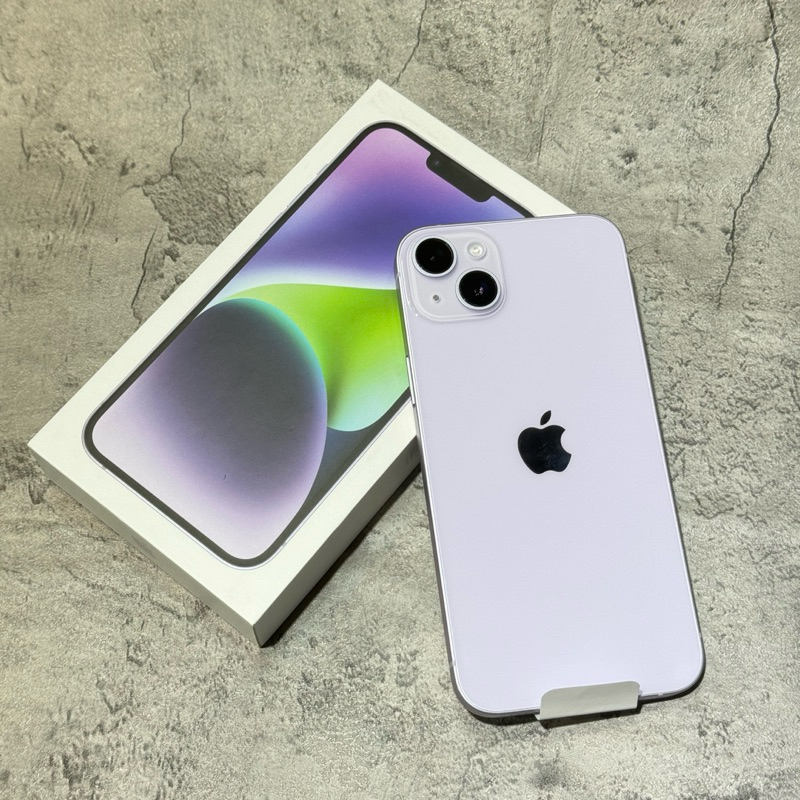 💜 iPhone 14 Plus 128g 紫色 二手 🔋83% 保固一個月 14+ 128 紫（iphone14)