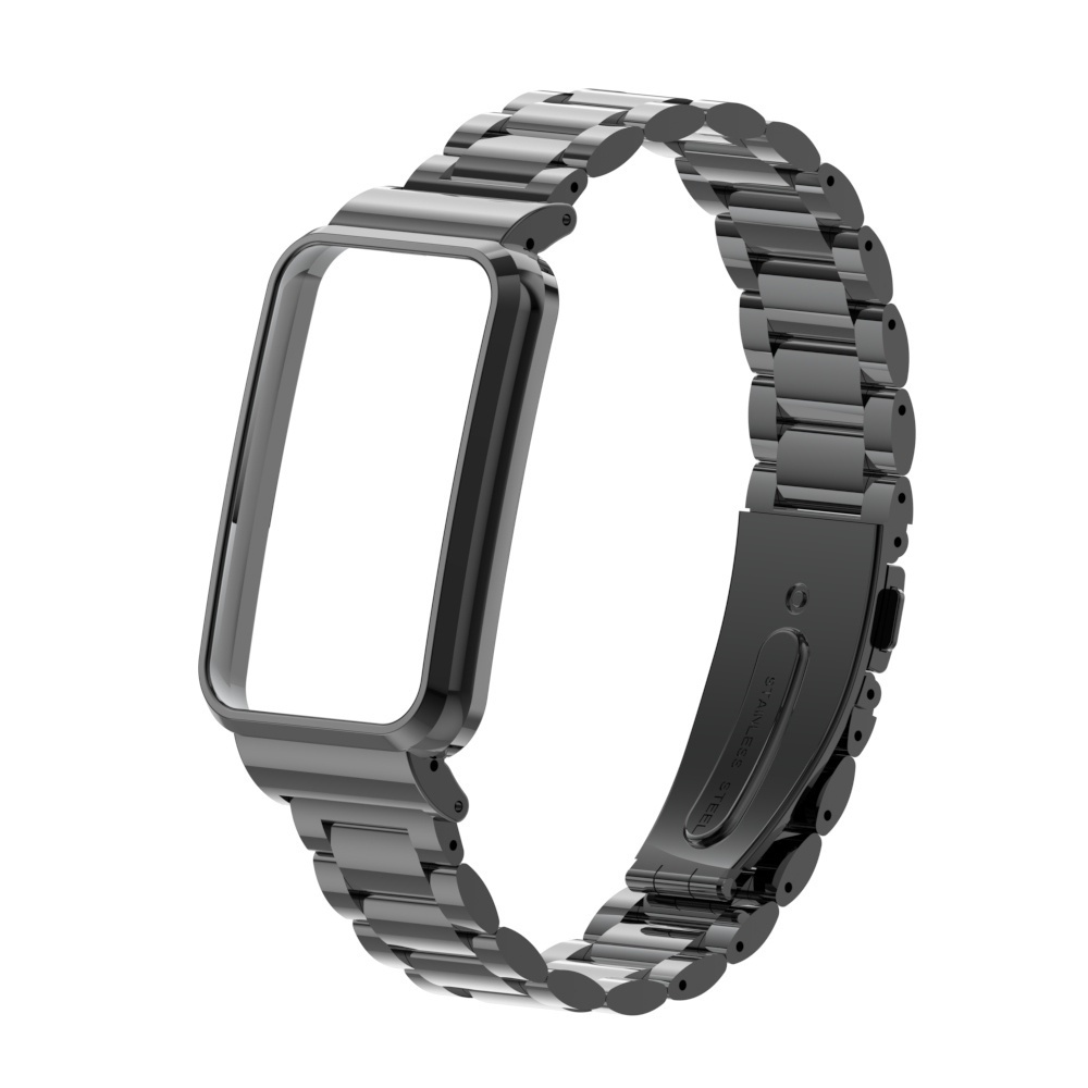 小米金屬不鏽鋼錶帶 適用於 小米手環 8 Pro 7 6 5 4 3 NFC 替換腕帶 小米 8 錶帶 小米金屬替換腕帶