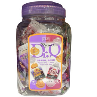 好市多商品-特價-盛香珍 DR.Q 蒟蒻果凍 百香果 + 荔枝 1860公克