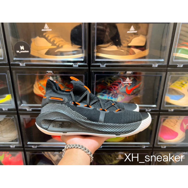 【XH sneaker】Under Armour Curry 6 “Oakland Sideshow ” 黑橘 us10