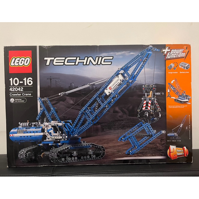 全新Lego 樂高42042 TECHNIC系列 Crawler Crane 履帶式起重機