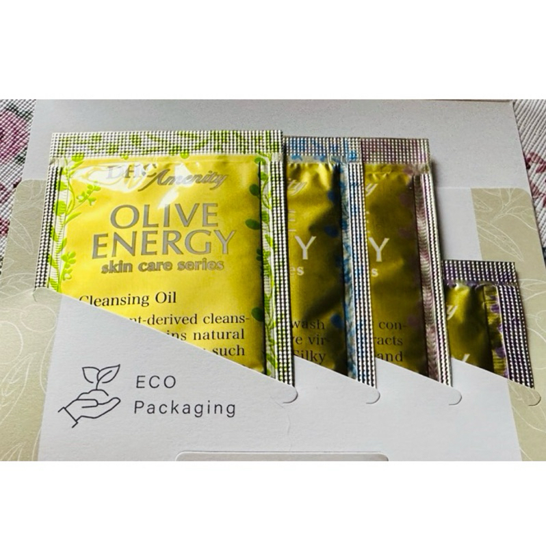 DHC Olive Energy 日本 化妝水 卸妝油 洗面乳 面霜旅行組