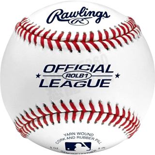 RAWLINGS 官方聯賽 CROLB 用球 真皮 牛皮棒球 比賽用球 OFFICIAL LEAGUE BASEBALL