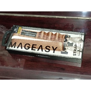 MAGEASY手機吊繩STRAP+STRAP CARD-20mm,魅力橘