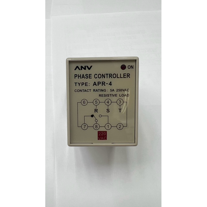 《小世電料》台灣ANV欠逆相保護繼電器 防止缺相逆向APR-4/APR4
