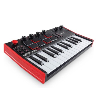 AKAI 升級版 MPK mini Play MK3 USB內建喇叭迷你鍵盤控制器附多種軟體【音響世界】
