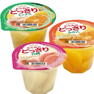 【日本原裝進口TARAMI達樂美 果凍杯吸果凍】 商品特色 Q彈香甜 清爽感的經典水果果凍杯 滿滿的果肉冰的更好吃
