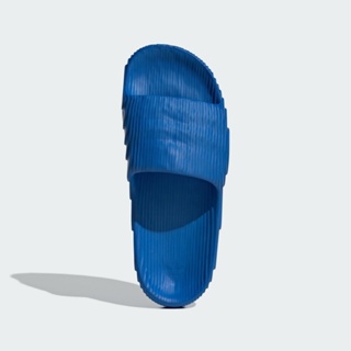 【ADIDAS】 ADILETTE 22 男款 藍 拖鞋 波浪紋 舒適 運動 三葉草 IF3662