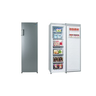 SRF-220F【SAMPO聲寶】216L直立無霜冷凍櫃