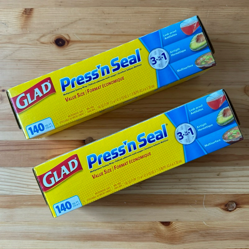 好市多 GLAD Press’n Seal 強力保鮮膜 廚房好幫手（全新現貨）