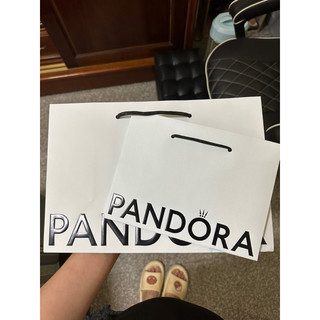 潘朵拉紙袋 pandora提袋 百貨公司紙袋 原廠紙袋 百貨公司帶回