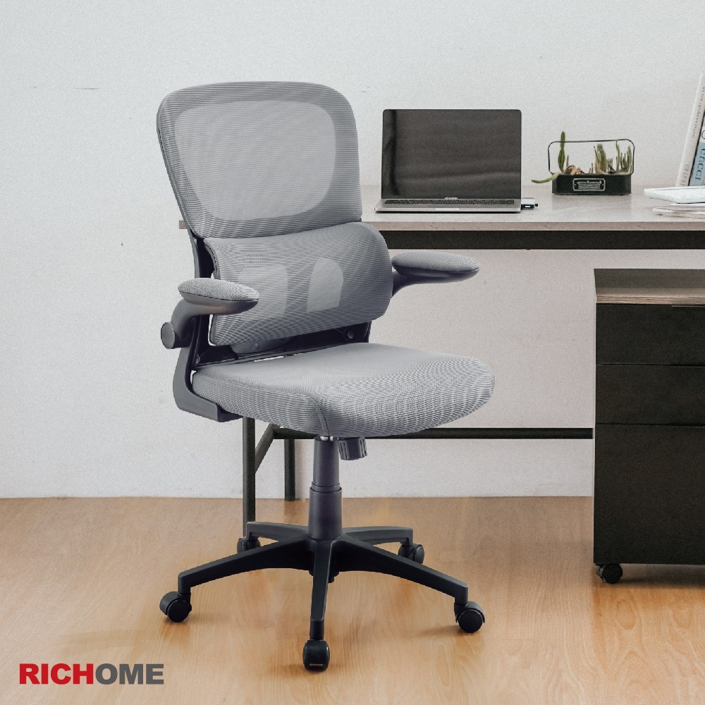 RICHOME 盧卡斯人體工學椅-2色 人體工學椅 辦公椅 電腦椅 CH1400