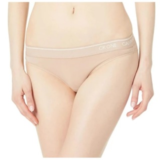Calvin Klein 女性比基尼內褲 超細纖維製成 CK ONE刺繡 女生內褲 膚色 凱文克萊 QF5746-200