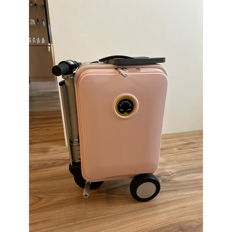 使用過一次二手便宜賣 【Airwheel SE3S智能騎行】電動 行李箱 BlackPink 同款