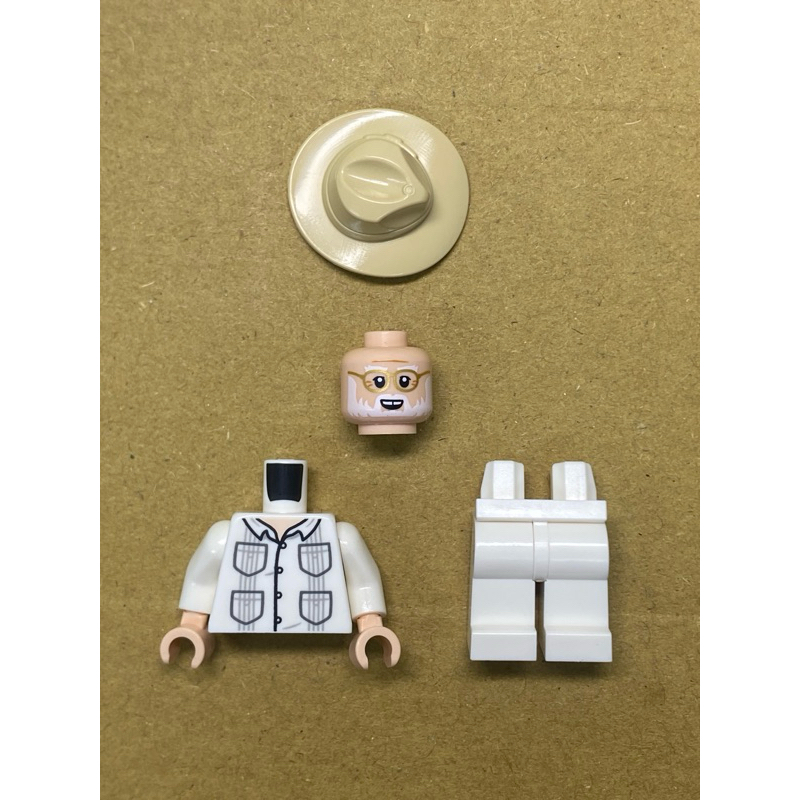 LEGO 樂高 人偶 約翰·哈蒙德 侏羅紀世界 76960