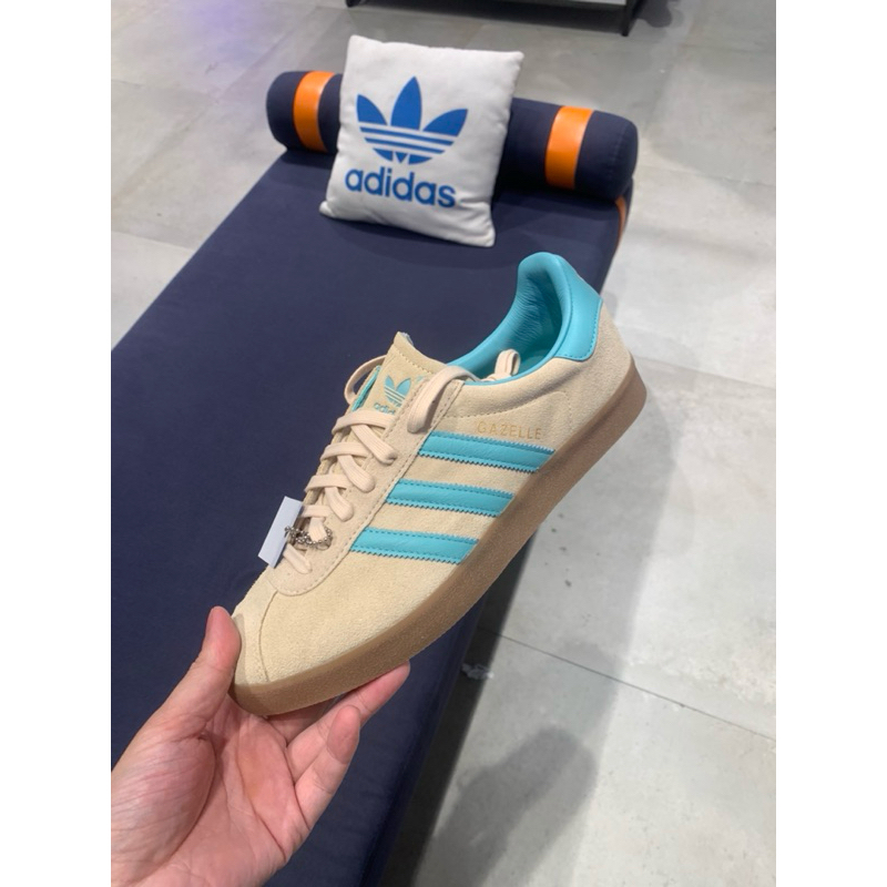  ADIDAS SAMBA OG 卡其 藍 復古 男女 休閒鞋 IE3434