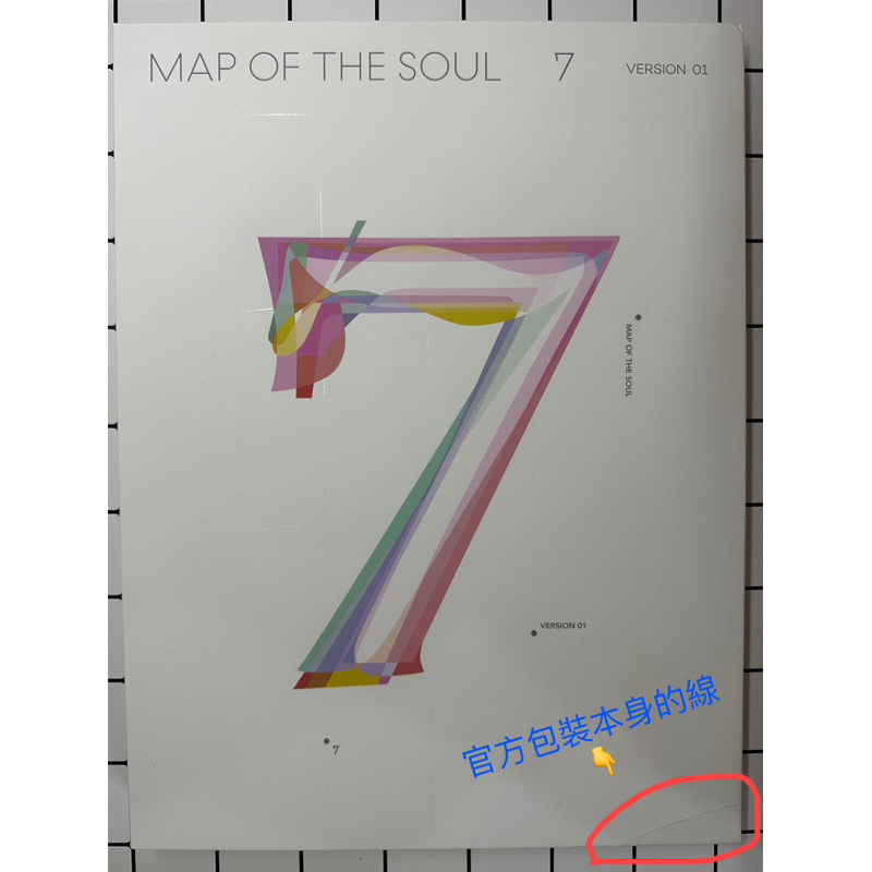 BTS MAP OF THE SOUL 7專輯(version1)