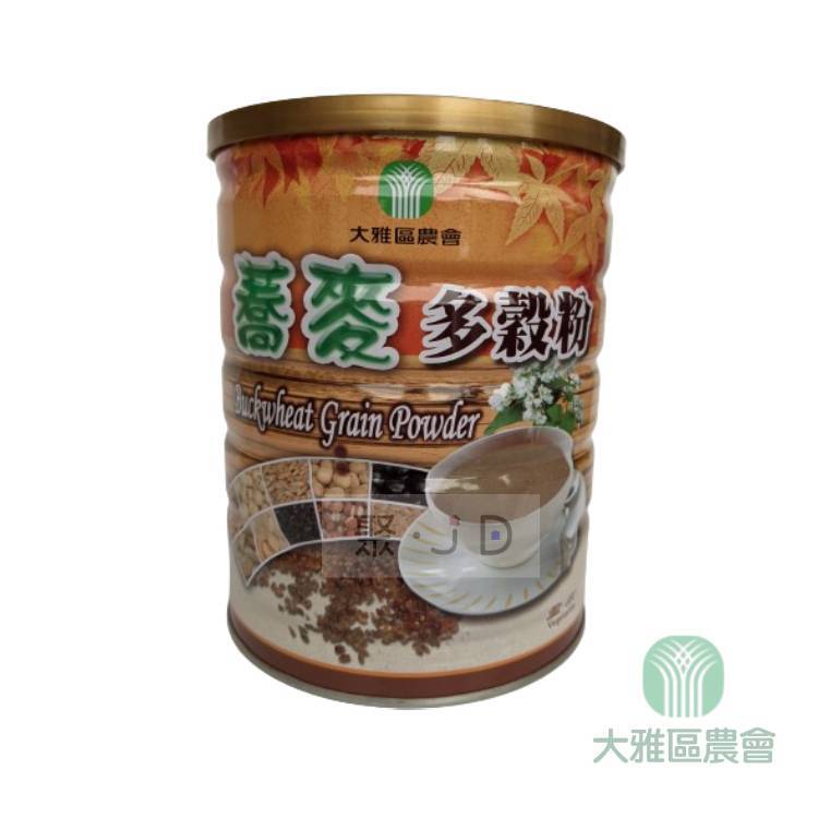 聚聚嚴選【農特產品】臺中市大雅區農會 - 蕎麥多穀粉 600g/罐