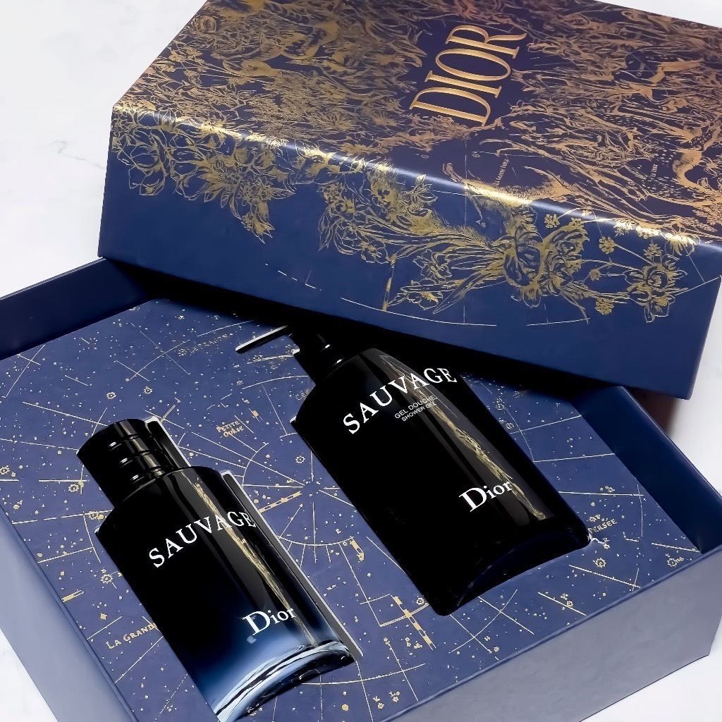 【香舍】Dior 迪奧 CD Sauvage 曠野之心 男性淡香水 禮盒 100ML+沐浴露 250ML