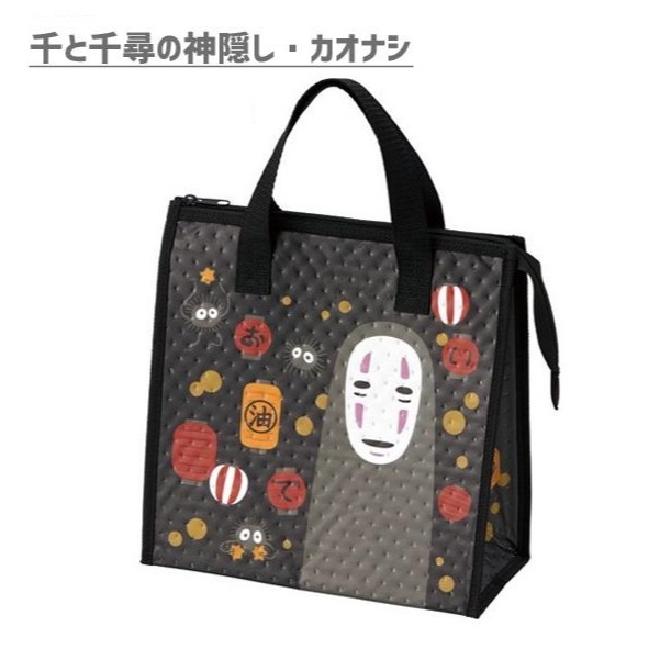 【現貨在台】🇯🇵日本正版 神隱少女 無臉男 不織布 保溫保冷 手提袋 餐袋 便當袋