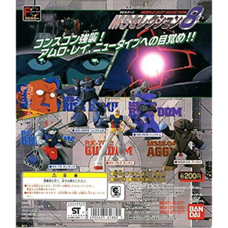 🌸老吉科🍀 日本萬代Bandai 絕版 鋼彈 Gundam MS Selection 8 機動戰士 公仔 扭蛋 轉蛋