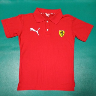 Ferrari Puma 法拉利 彪馬 聯名款 高級立體繡 純棉 超有型 短袖 Polo衫 男XS號 女S號