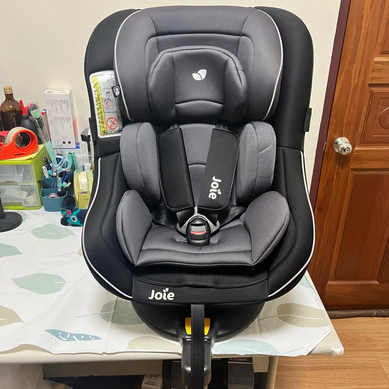9成新 奇哥 spin360 安全座椅 0~4歲 360度旋轉 isofix汽座 汽車安全座椅 兒童汽座 提籃 嬰兒椅