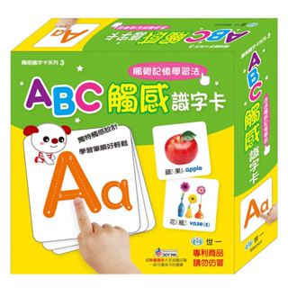 【世一】ABC觸感識字卡 字卡