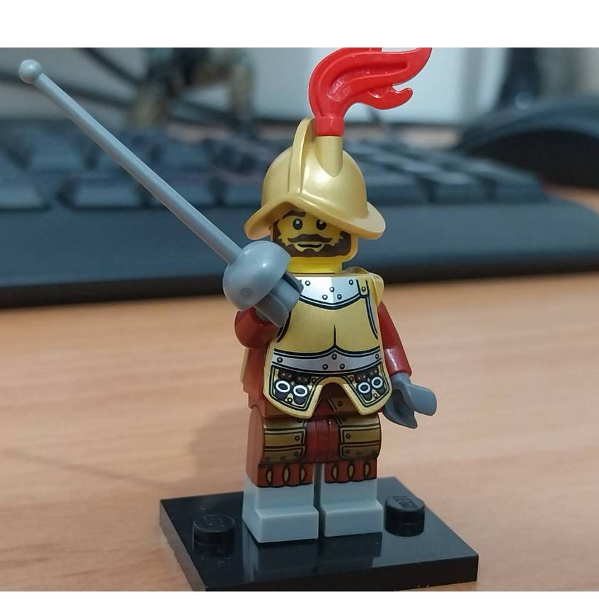 LEGO  樂高 8833 西班牙征服者 盔甲 人偶