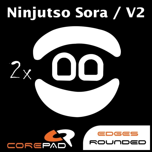 德國 Corepad｜Ninjutso Sora V2 V1｜鼠貼 滑鼠腳貼 台灣快速出貨