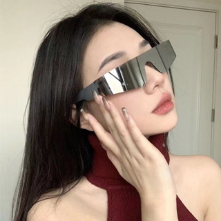 未來感科技感方框墨鏡 太陽眼鏡 時尚墨鏡