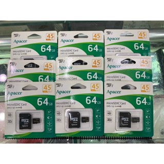 [日進網通]Apacer 64G SD 記憶卡 SD卡 Micro SDHC Class 10 含轉接卡