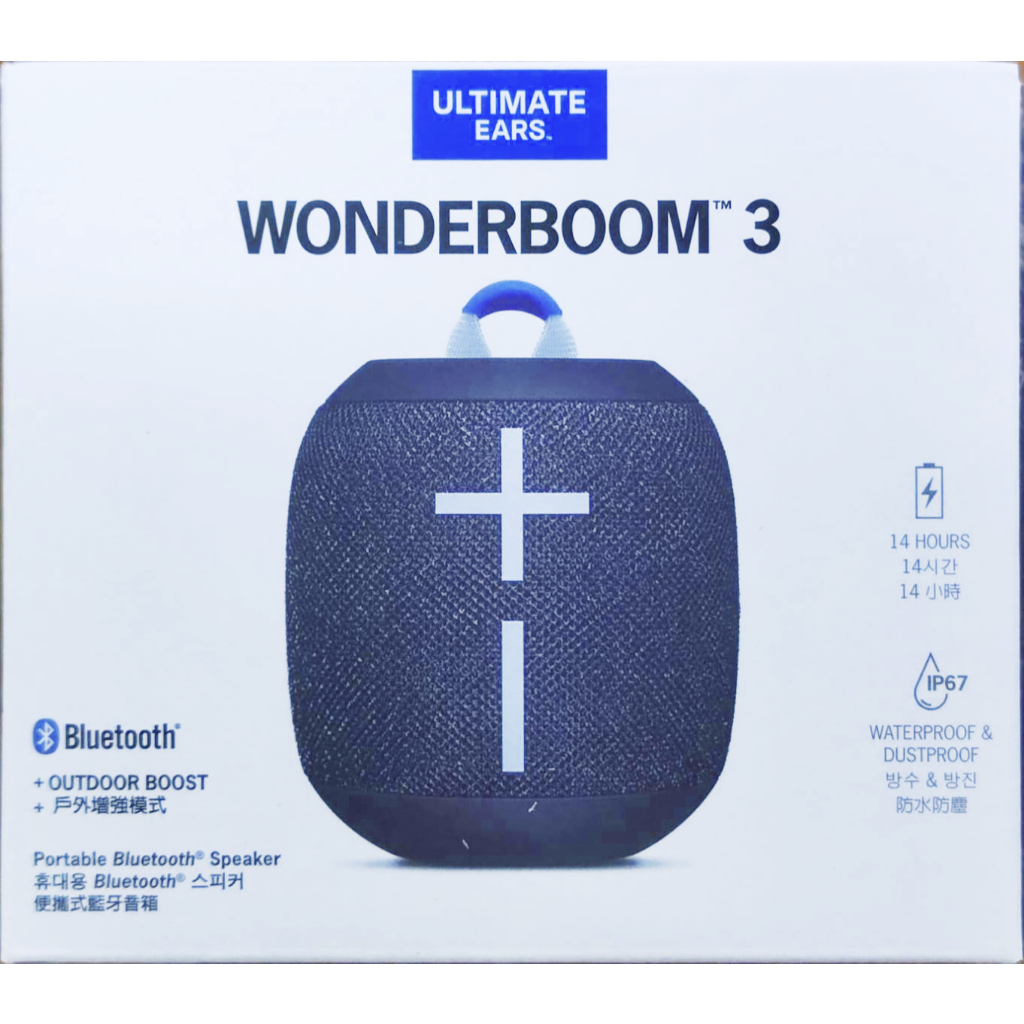&lt;全新未拆&gt;Ultimate EarsUE Wonderboom 3 防水藍牙喇叭 (黑)有開發票有保固