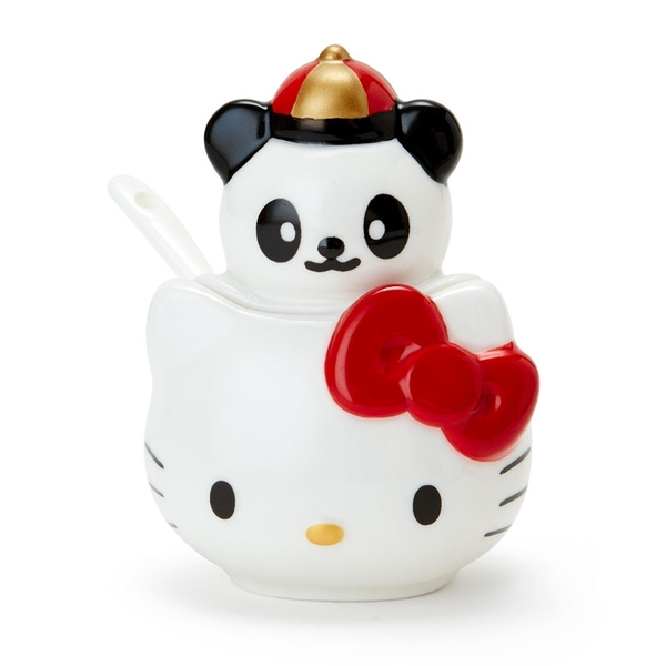Hello Kitty 凱蒂貓~HELLO KITTY中國風-造型調味罐#84060